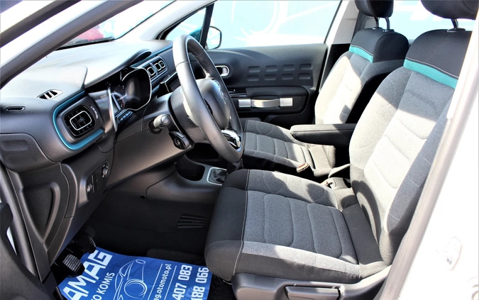 Citroen C3 cena 58900 przebieg: 13444, rok produkcji 2020 z Międzylesie małe 407